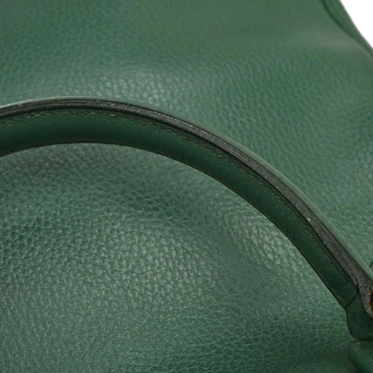 Hermes Green Taurillon Clemence Kelly 35 Retourne 2way Shoulder Handbag