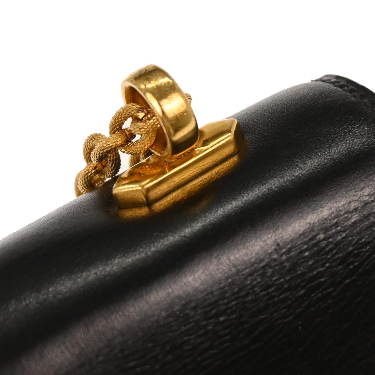 Hermes Black Box Calf Alcazar Shoulder Bag