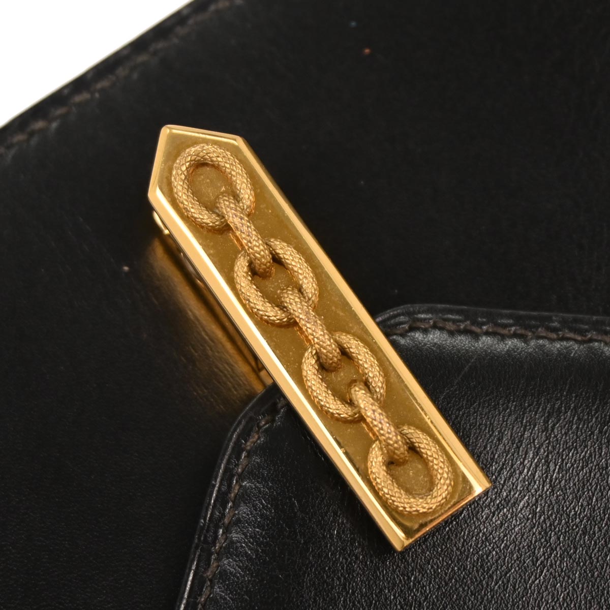 Hermes Black Box Calf Alcazar Shoulder Bag