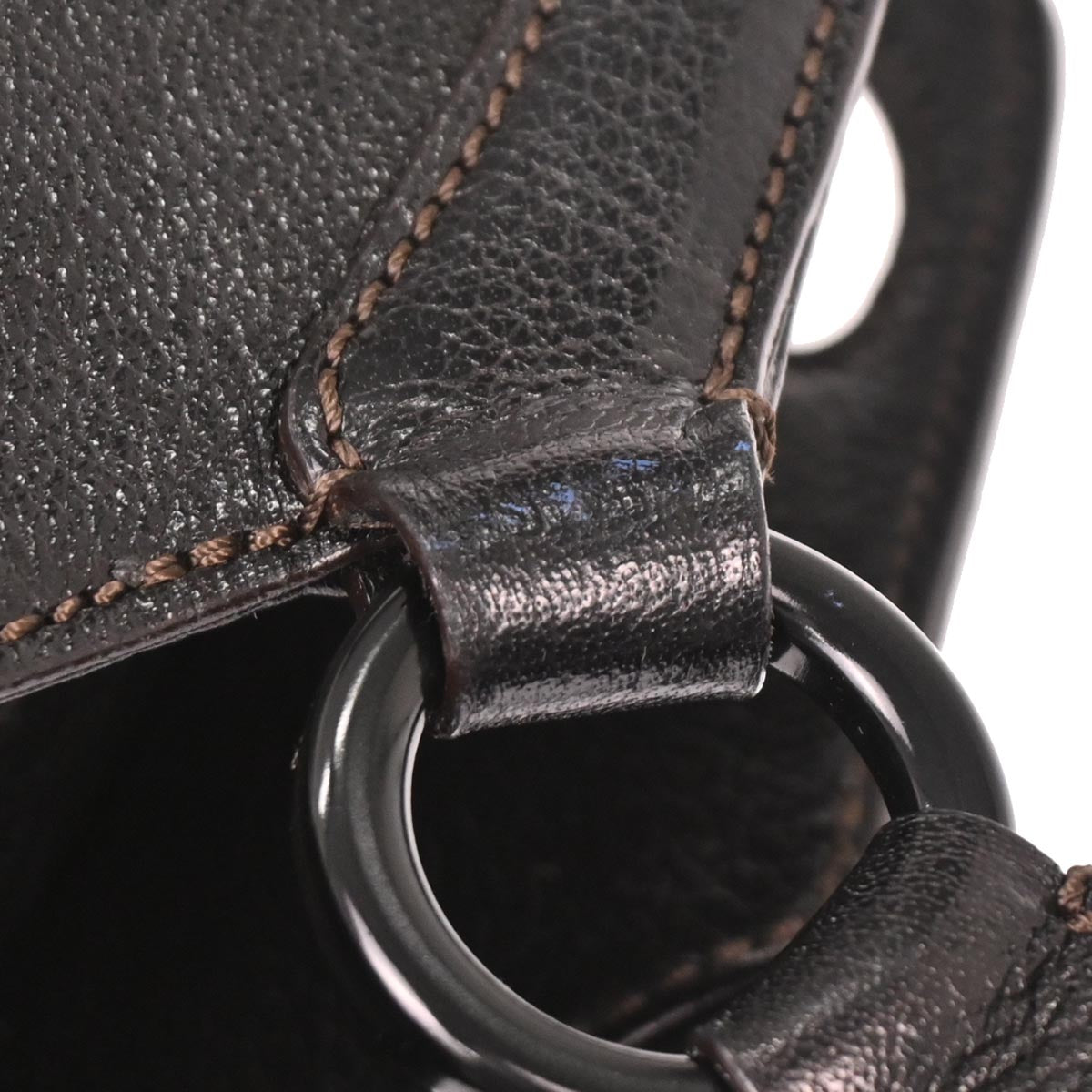 Cartier Black Marcello 2way Shoulder Handbag