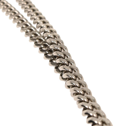 Salvatore Ferragamo Black Gancini Chain Beads Shoulder Bag