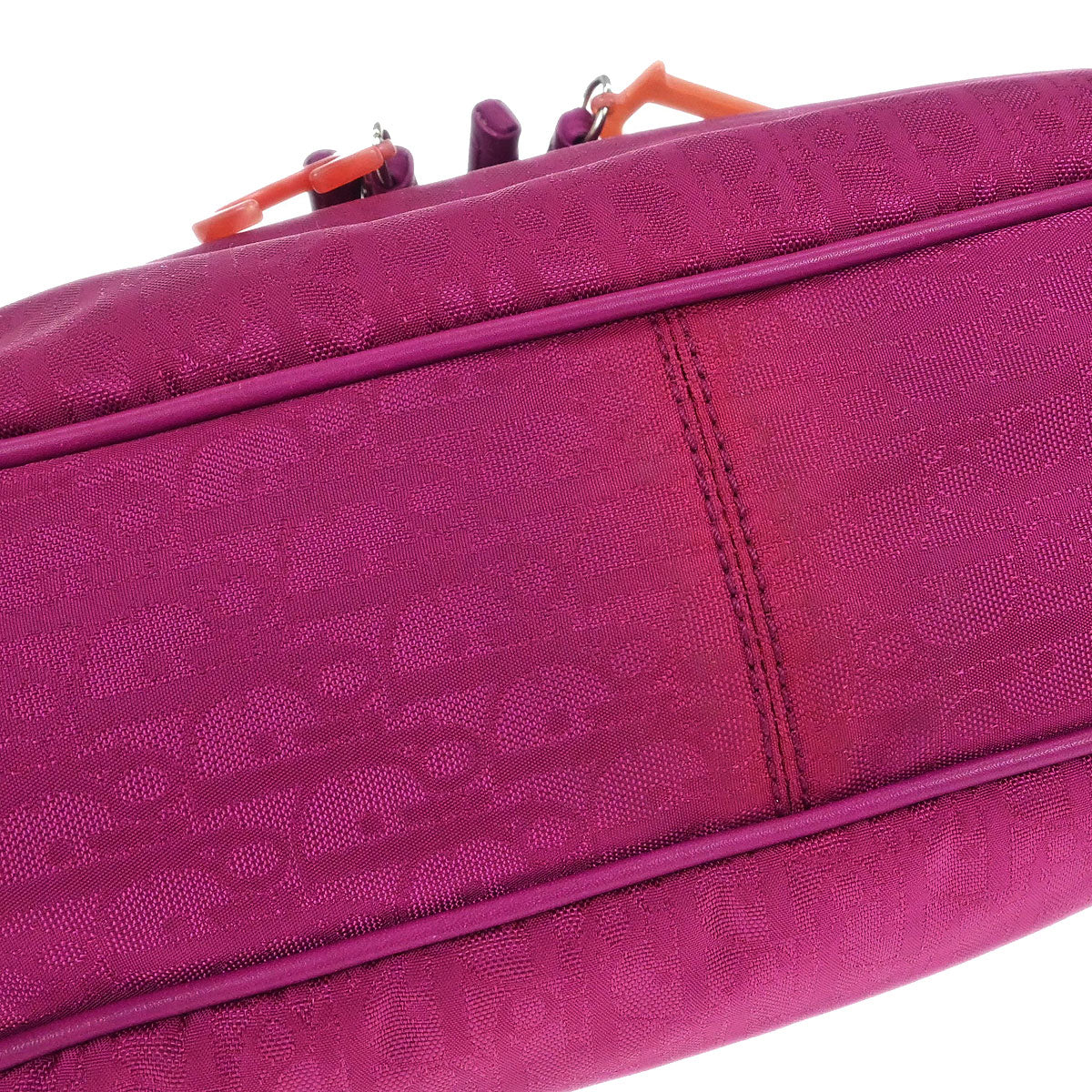 Christian Dior Purple Trotter Tote Handbag