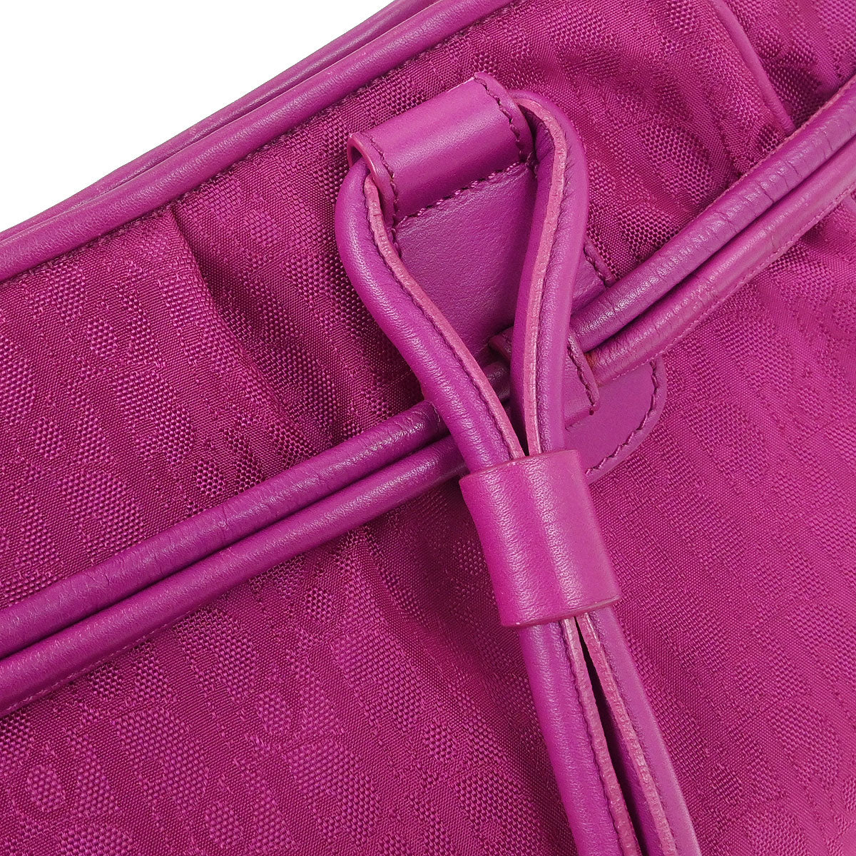 Christian Dior Purple Trotter Tote Handbag