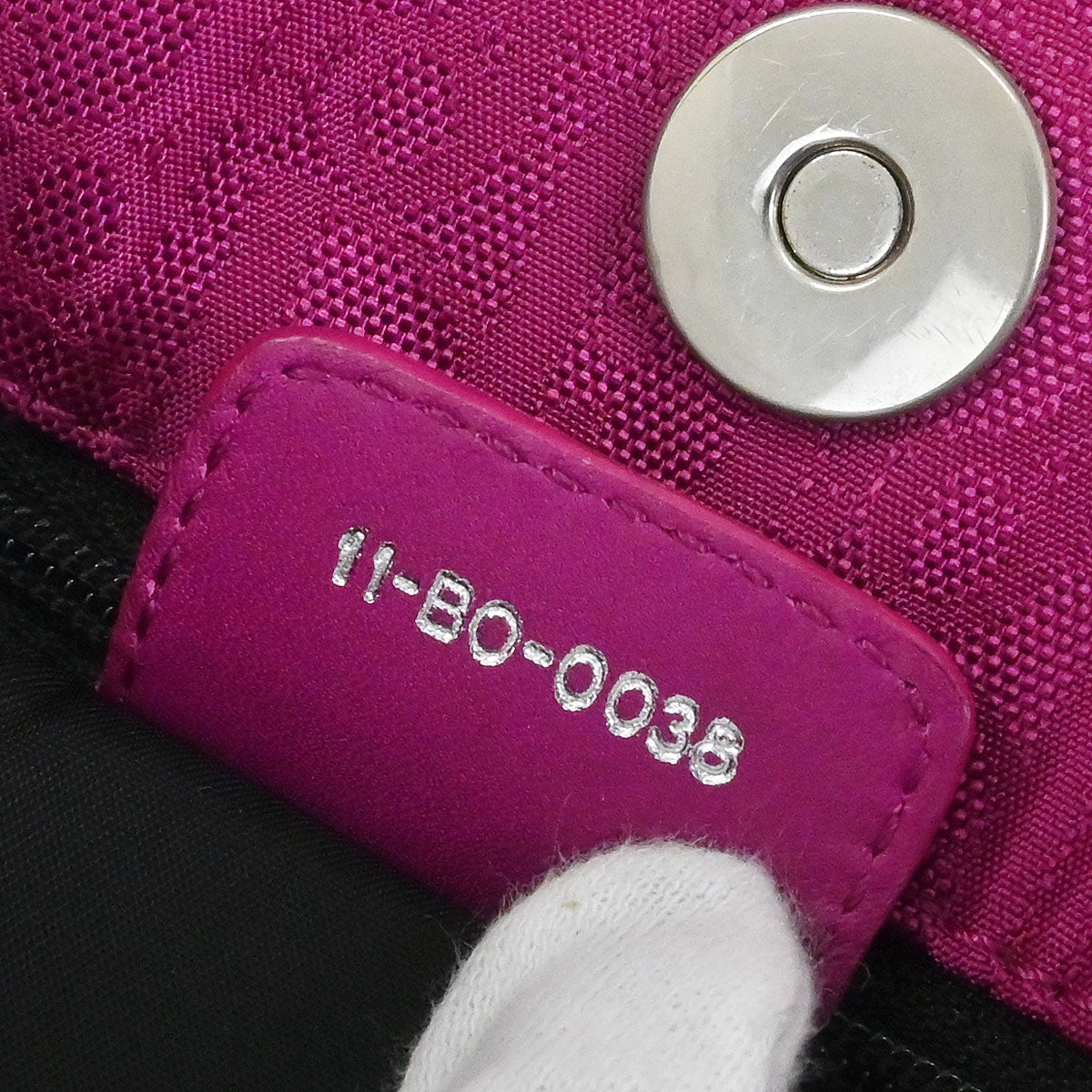 Christian Dior Purple Trotter Tote Handbag