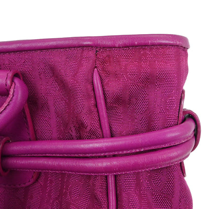 Christian Dior Purple Trotter Tote Handbag