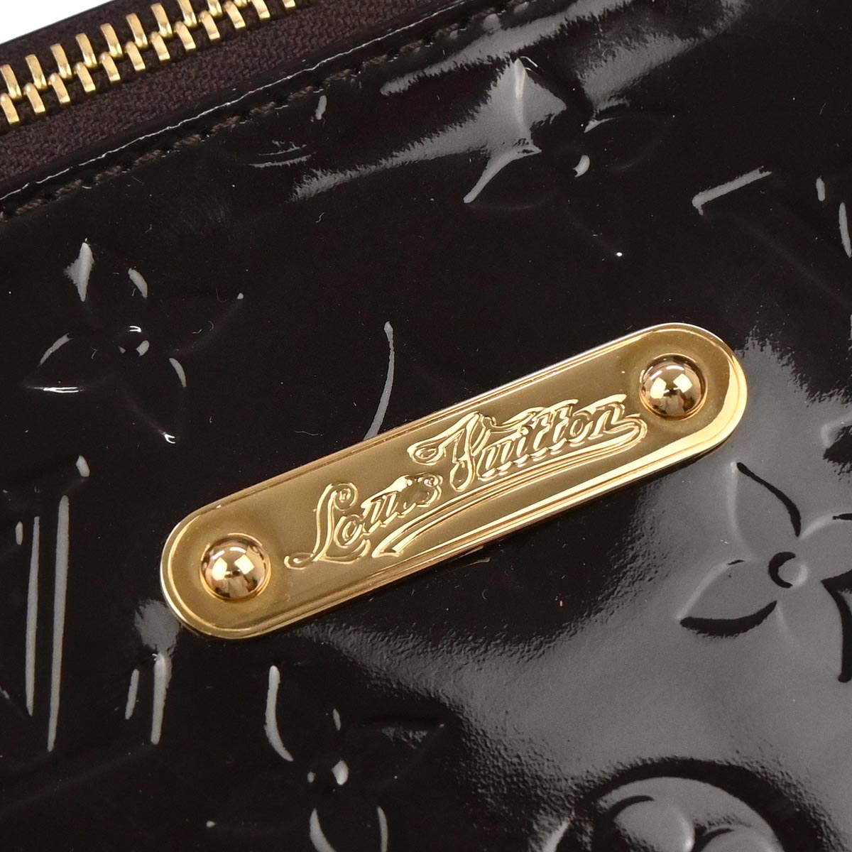 Louis Vuitton Purple Monogram Vernis Bellevue PM Handbag M93585