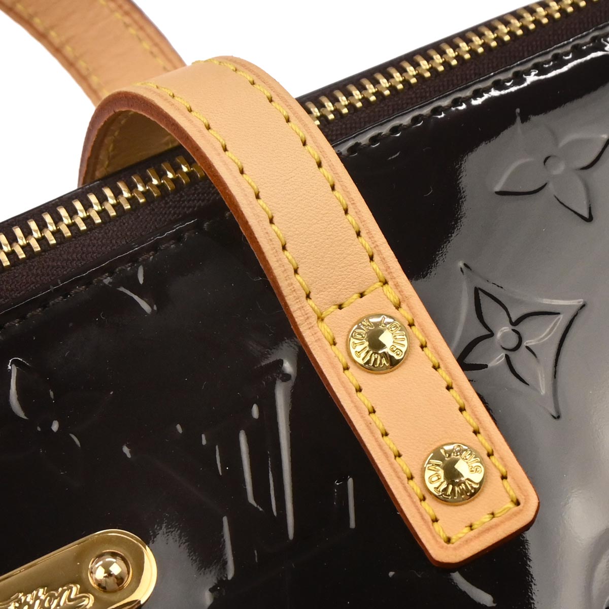 Louis Vuitton Purple Monogram Vernis Bellevue PM Handbag M93585