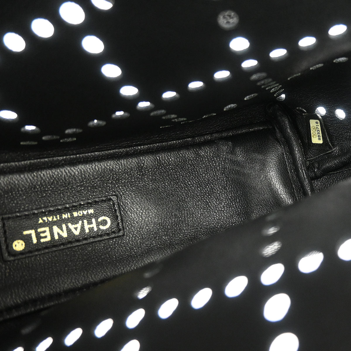 Chanel Black Calfskin Tote Handbag