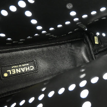 Chanel Black Calfskin Tote Handbag