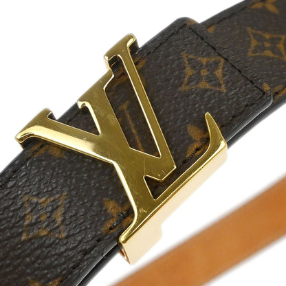 Louis Vuitton 2014 Monogram Ceinture LV Initial Belt M9781W #80/32 Small Good