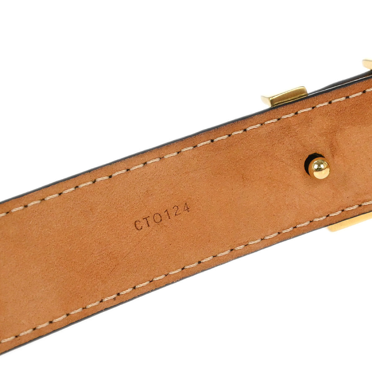 Louis Vuitton 2014 Monogram Ceinture LV Initial Belt M9781W #80/32 Small Good