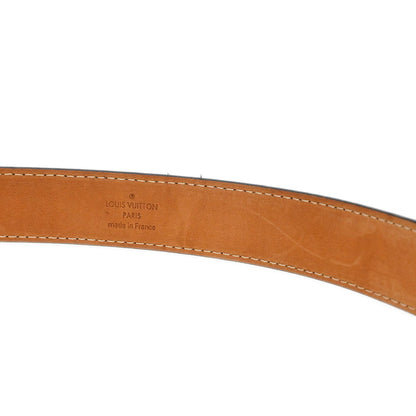 Louis Vuitton 2014 Monogram Ceinture LV Initial Belt M9781W #80/32 Small Good