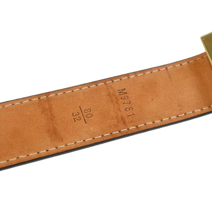 Louis Vuitton 2014 Monogram Ceinture LV Initial Belt M9781W #80/32 Small Good