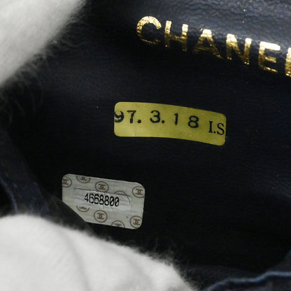 Chanel 1996-1997 Blue Denim Vanity Handbag