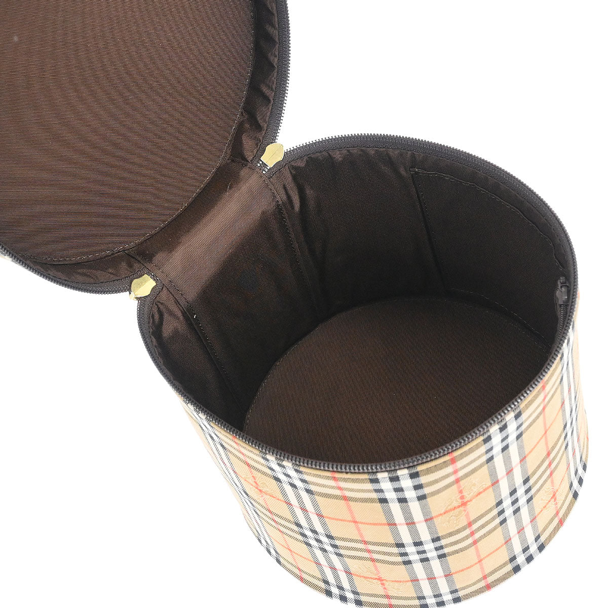 Burberrys Beige House Check Vanity Handbag