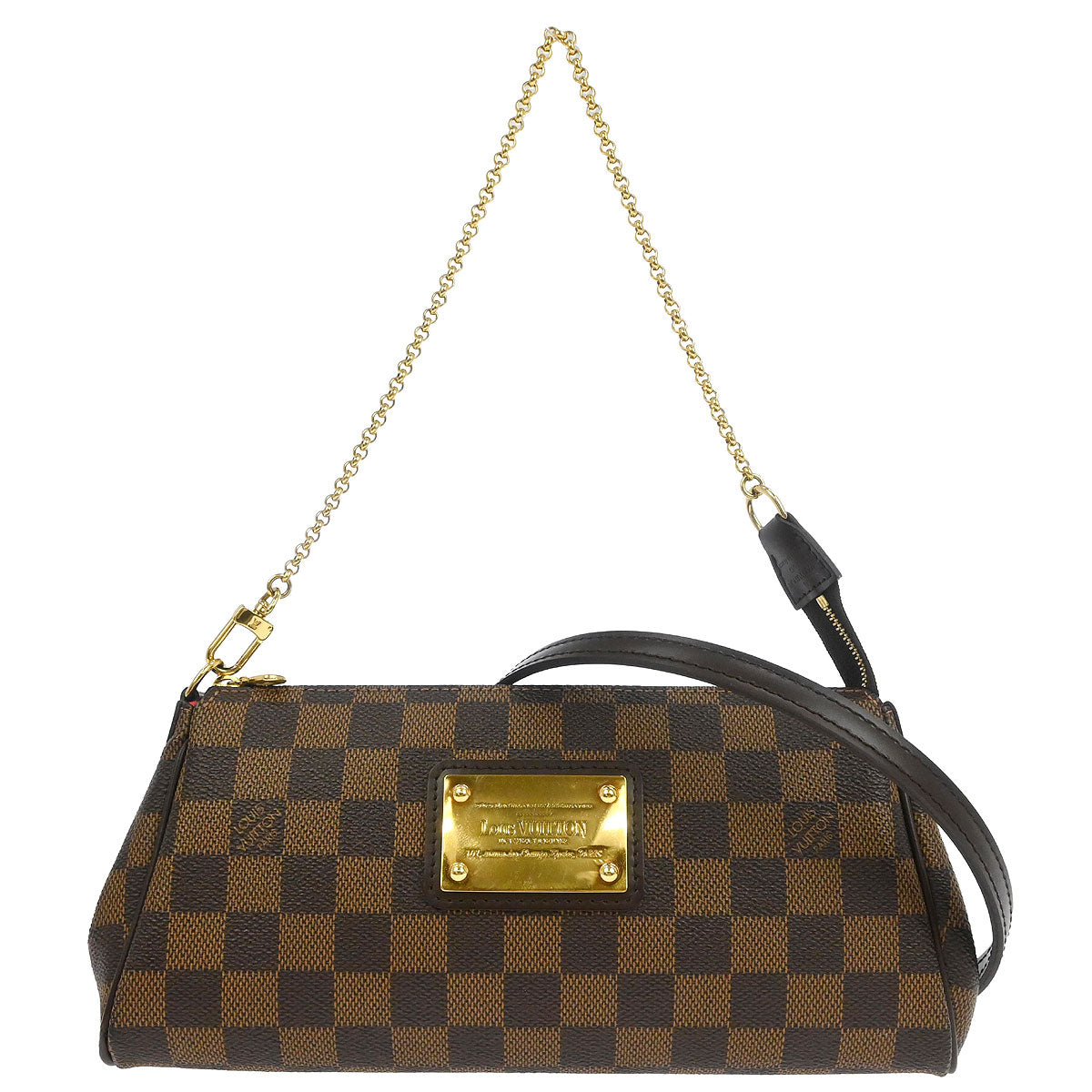 Louis Vuitton 2009 Damier Eva 2way Chain Shoulder Handbag N55213