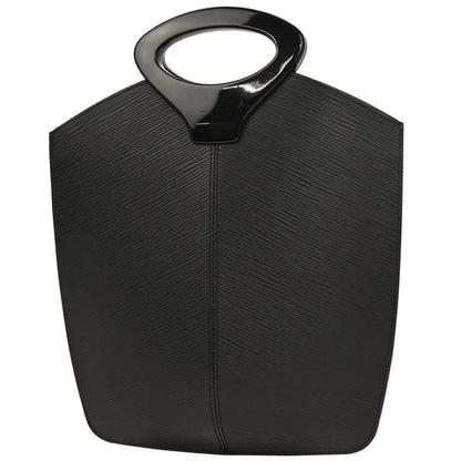 Louis Vuitton Black Epi Demi-lune Handbag M52682