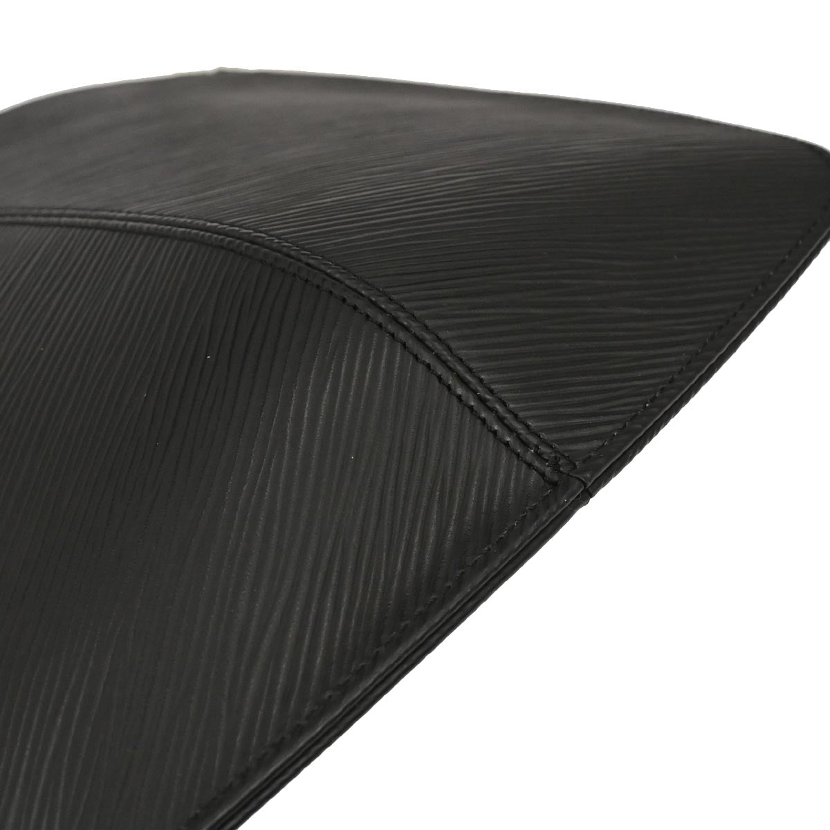 Louis Vuitton Black Epi Demi-lune Handbag M52682