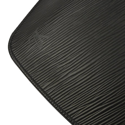 Louis Vuitton Black Epi Demi-lune Handbag M52682