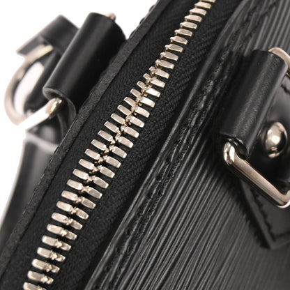 Louis Vuitton Black Epi Alma BB 2way Shoulder Handbag M40862