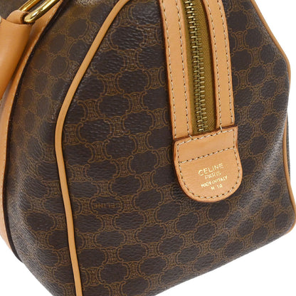 Celine Brown Macadam 2way Shoulder Handbag