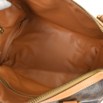 Celine Brown Macadam 2way Shoulder Handbag