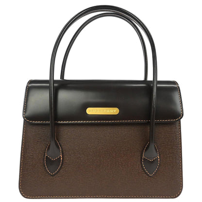 Burberry Brown Leather Handbag