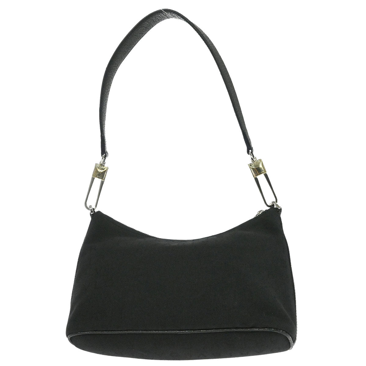 Bvlgari Black Canvas Logomania Handbag