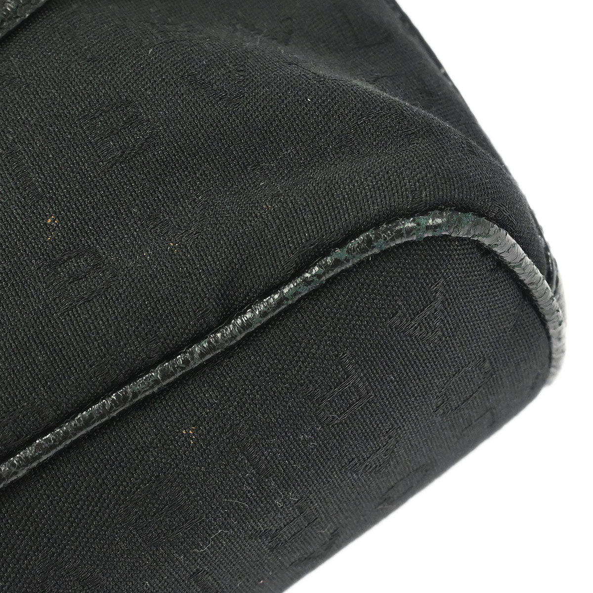 Bvlgari Black Canvas Logomania Handbag