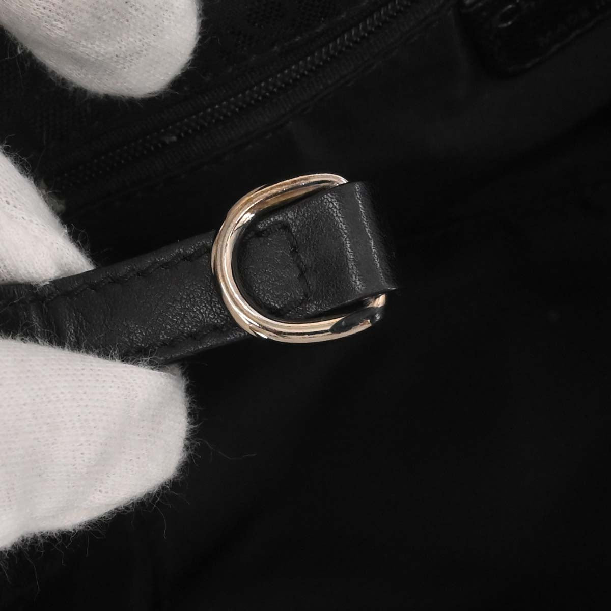 Christian Dior Black Nylon Trotter Lovely Tote Handbag