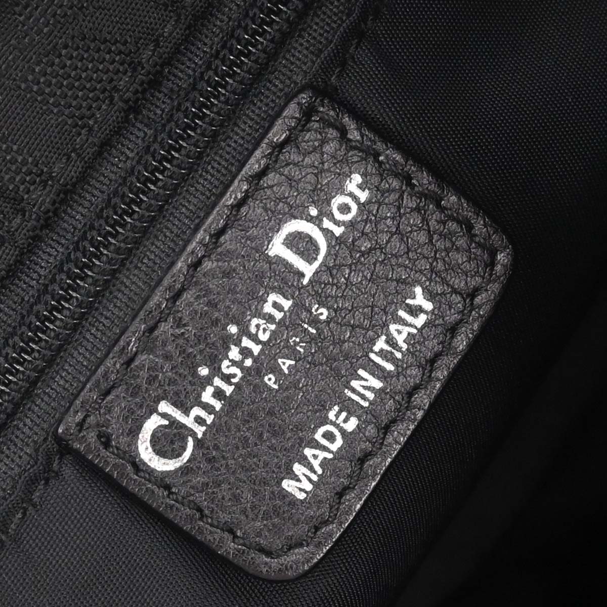 Christian Dior Black Nylon Trotter Lovely Tote Handbag