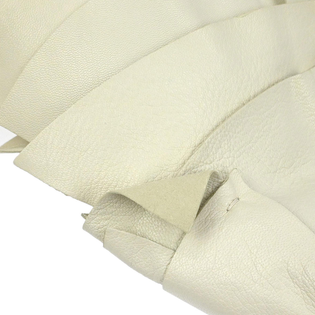 Yves Saint Laurent White Leather Saint Tropez Handbag