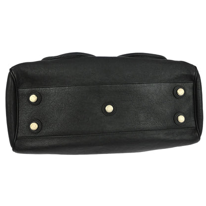 Christian Dior Black Leather My Dior Duffle Handbag