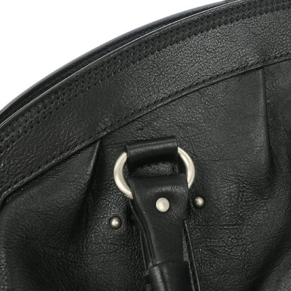 Christian Dior Black Leather My Dior Duffle Handbag
