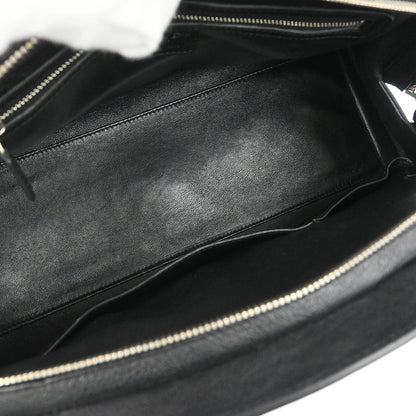 Christian Dior Black Leather My Dior Duffle Handbag
