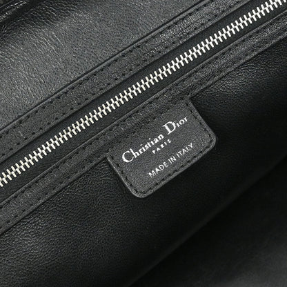 Christian Dior Black Leather My Dior Duffle Handbag