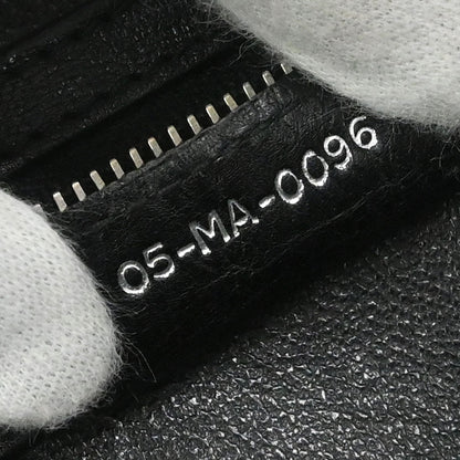 Christian Dior Black Leather My Dior Duffle Handbag