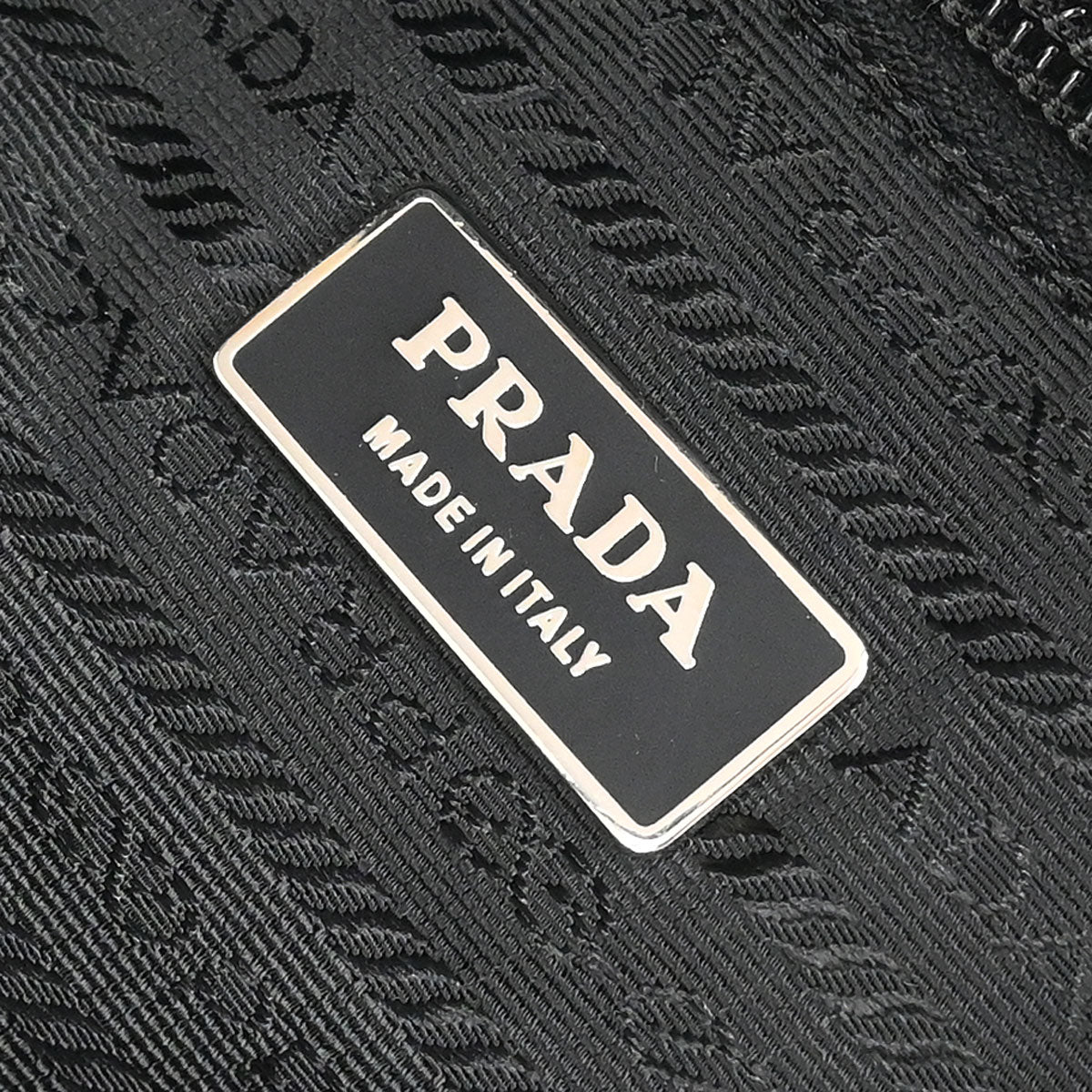 Prada Black Nylon 2way Duffle Shoulder Handbag