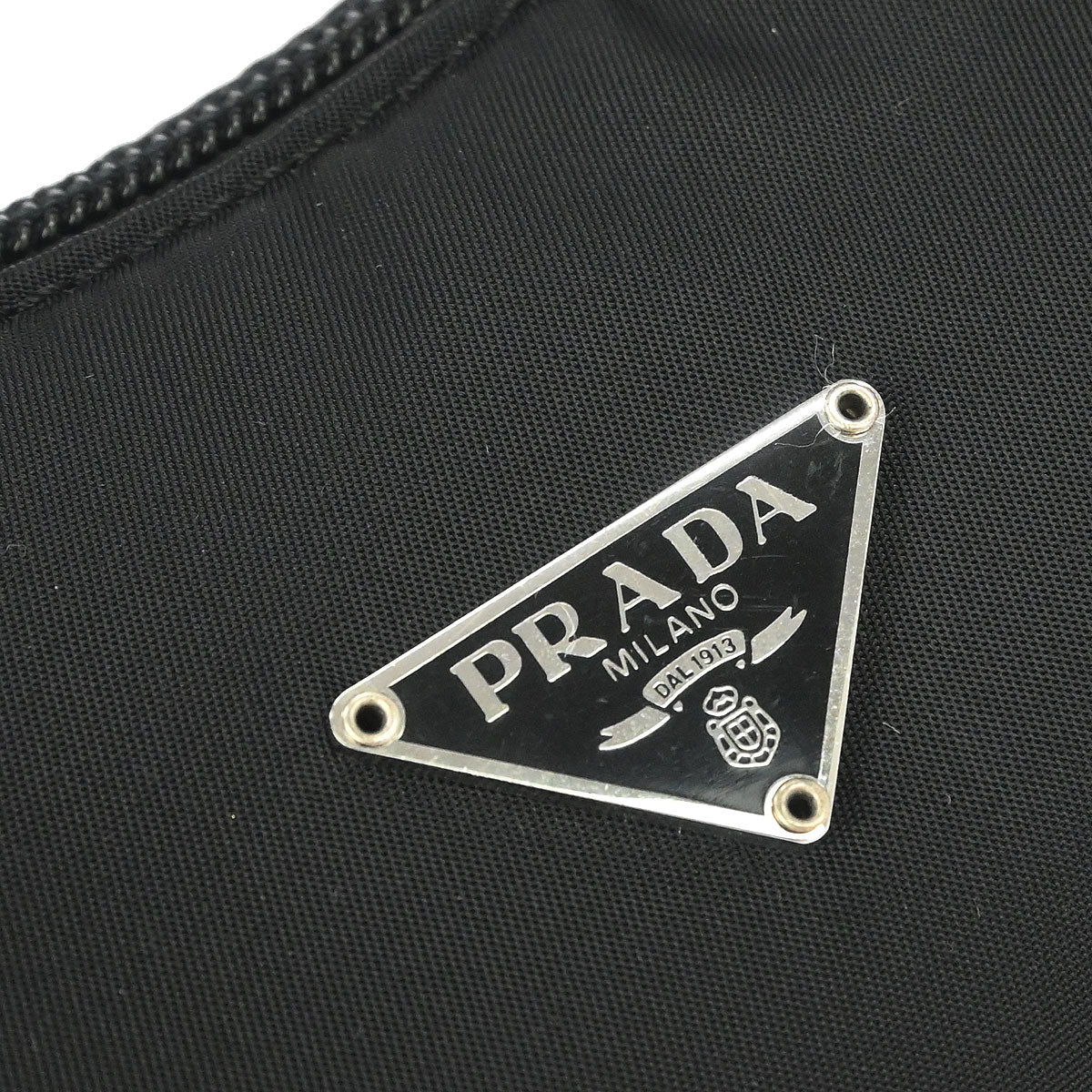 Prada Black Nylon Handbag