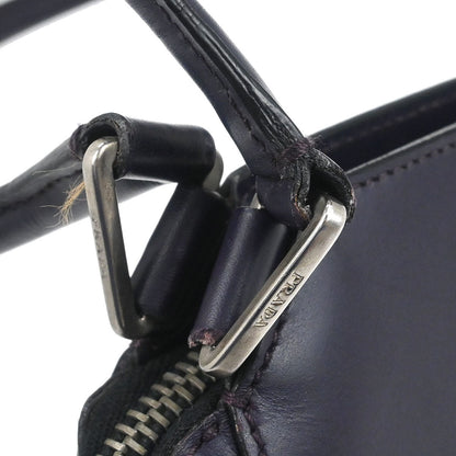Prada Purple Leather Handbag