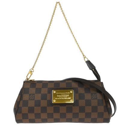 Louis Vuitton 2009 Damier Eva 2way Chain Shoulder Handbag N55213
