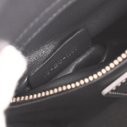 Christian Dior Silver Small Lady Dior Cannage 2way Shoulder Handbag