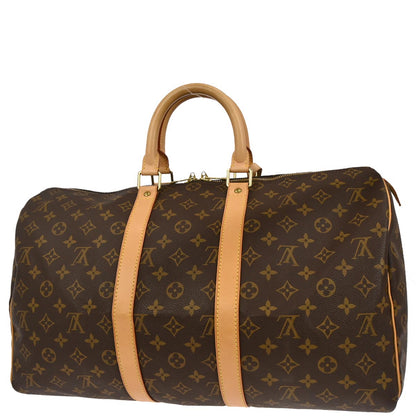 Louis Vuitton Monogram Keepall 45 Duffle Bag M41428