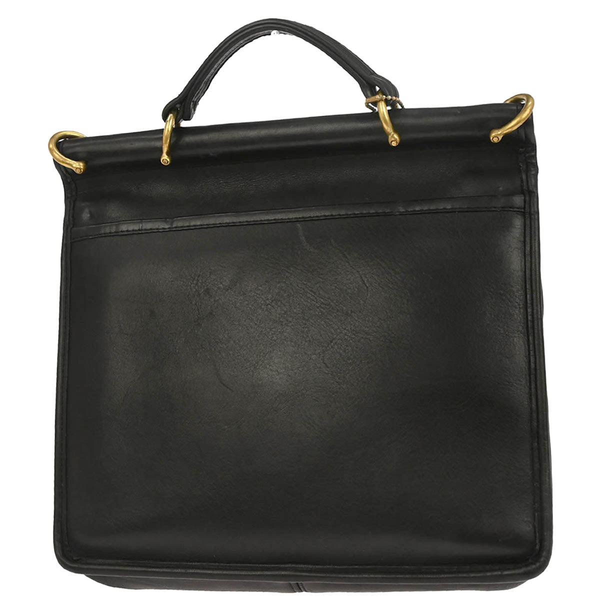 Coach Black Leather Handbag