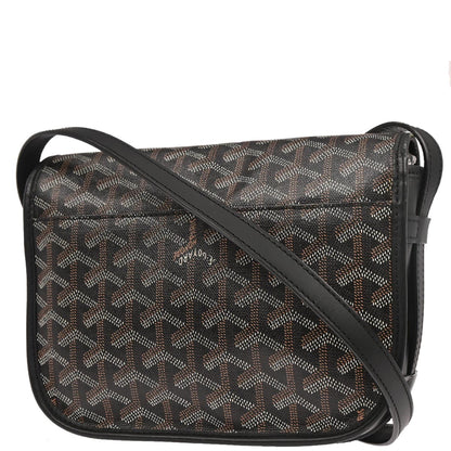 Goyard Black Belvedere PM Shoulder Bag