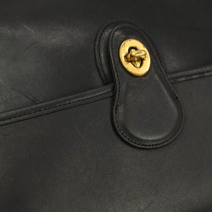 Coach Black Leather Handbag