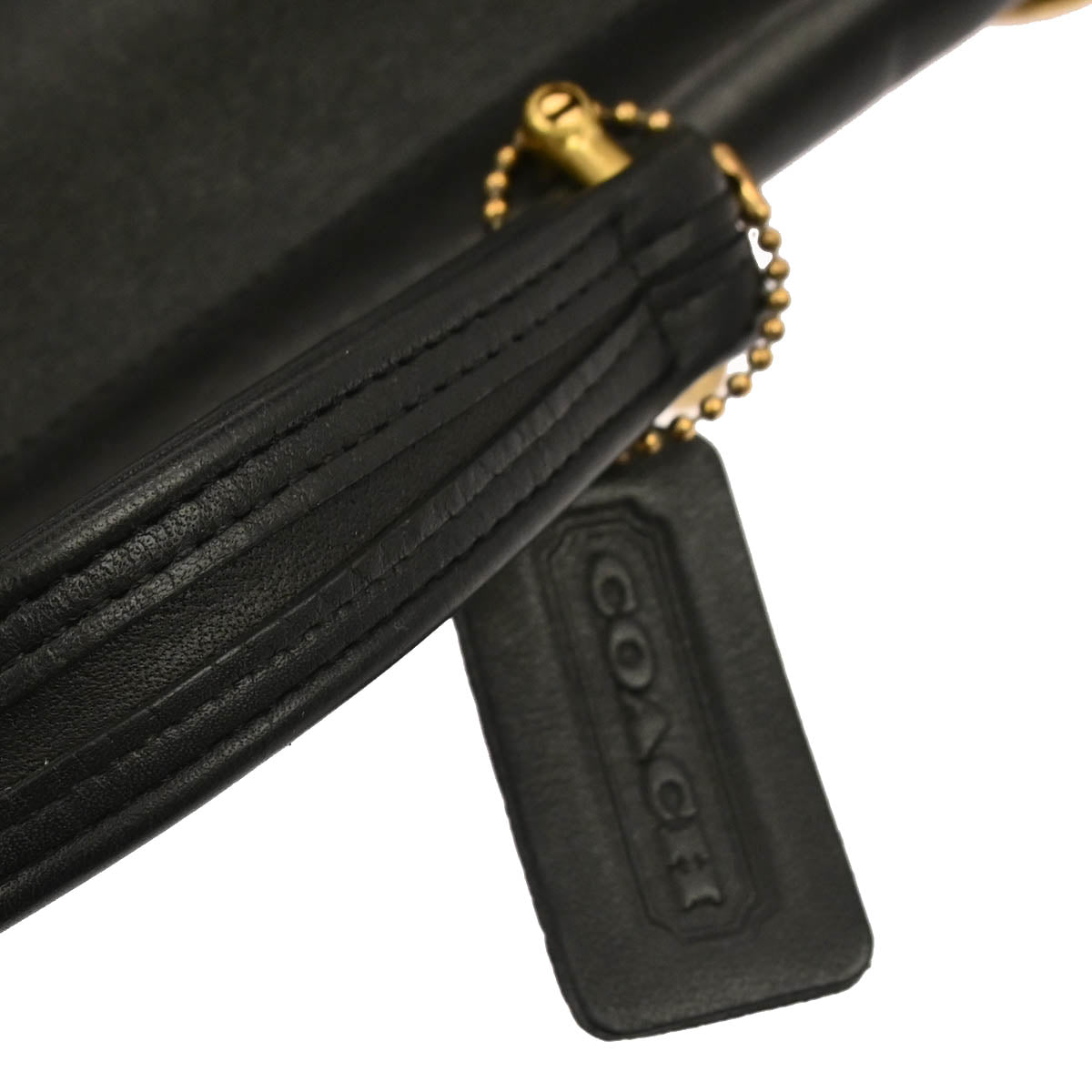 Coach Black Leather Handbag