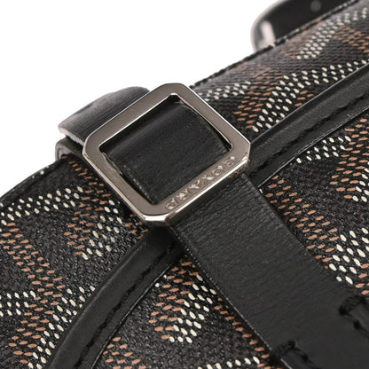 Goyard Black Belvedere PM Shoulder Bag