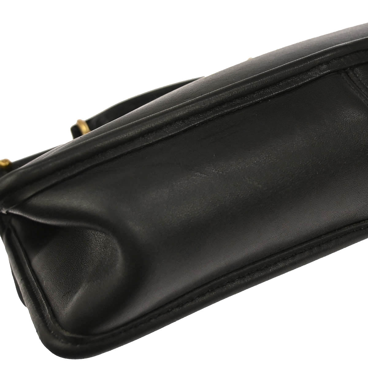 Coach Black Leather Handbag