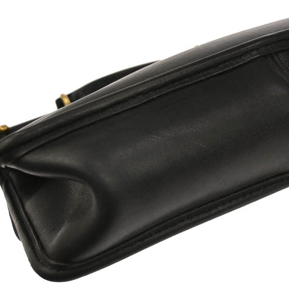 Coach Black Leather Handbag